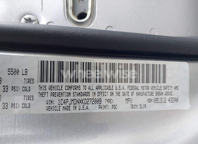 Photo 9 of 2019 Jeep Cherokee LIMITED 4X4 (VIN 1C4PJMDNXKD272009)