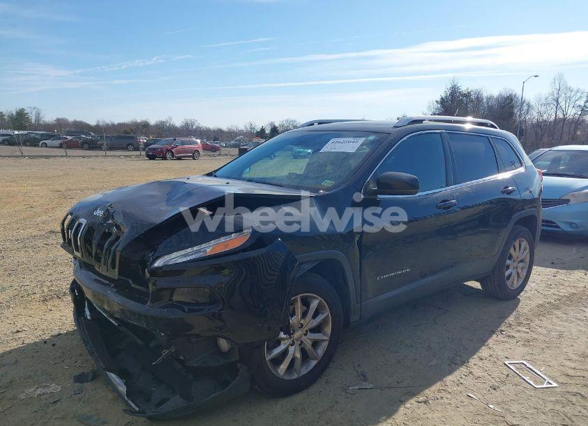 Photo 2 of 2015 Jeep Cherokee LIMITED (VIN 1C4PJMDS0FW751409)