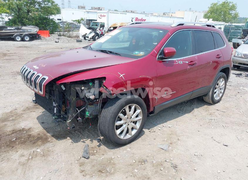 Photo 2 of 2015 Jeep Cherokee LIMITED (VIN 1C4PJMDS0FW790064)