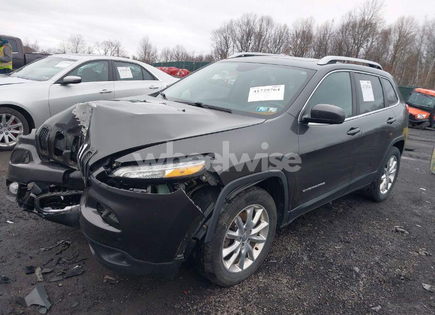 Photo 2 of 2016 Jeep Cherokee LIMITED (VIN 1C4PJMDS0GW142628)