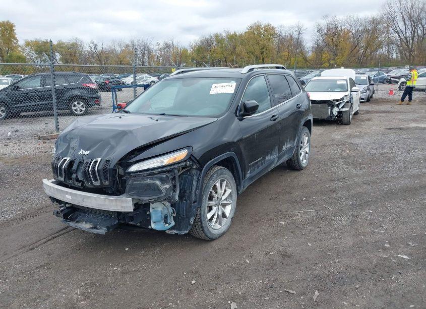 Photo 2 of 2014 Jeep Cherokee LIMITED (VIN 1C4PJMDS1EW156163)