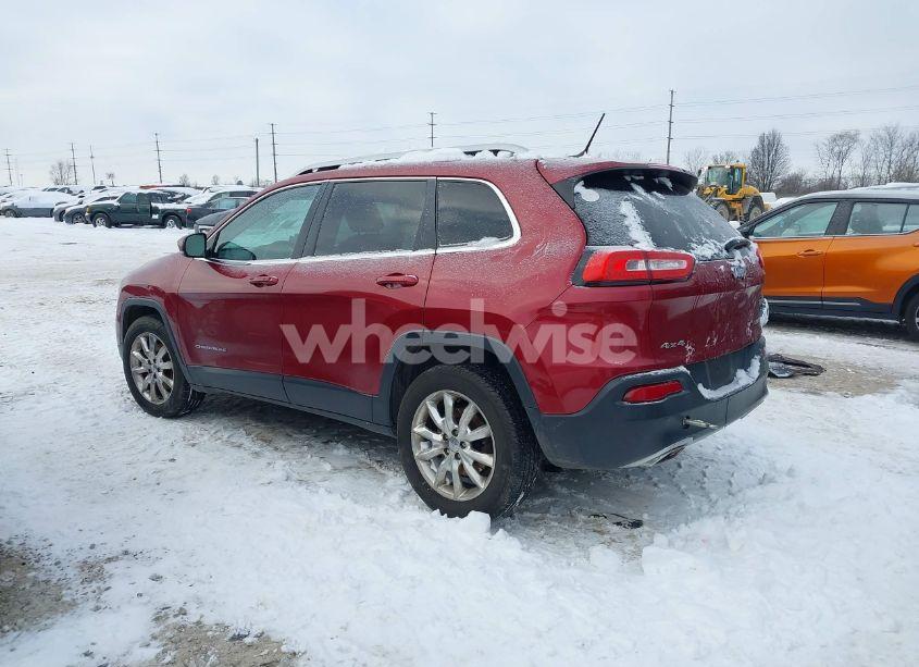 Photo 3 of 2015 Jeep Cherokee LIMITED (VIN 1C4PJMDS1FW551185)