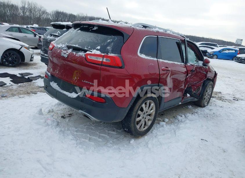 Photo 4 of 2015 Jeep Cherokee LIMITED (VIN 1C4PJMDS1FW551185)