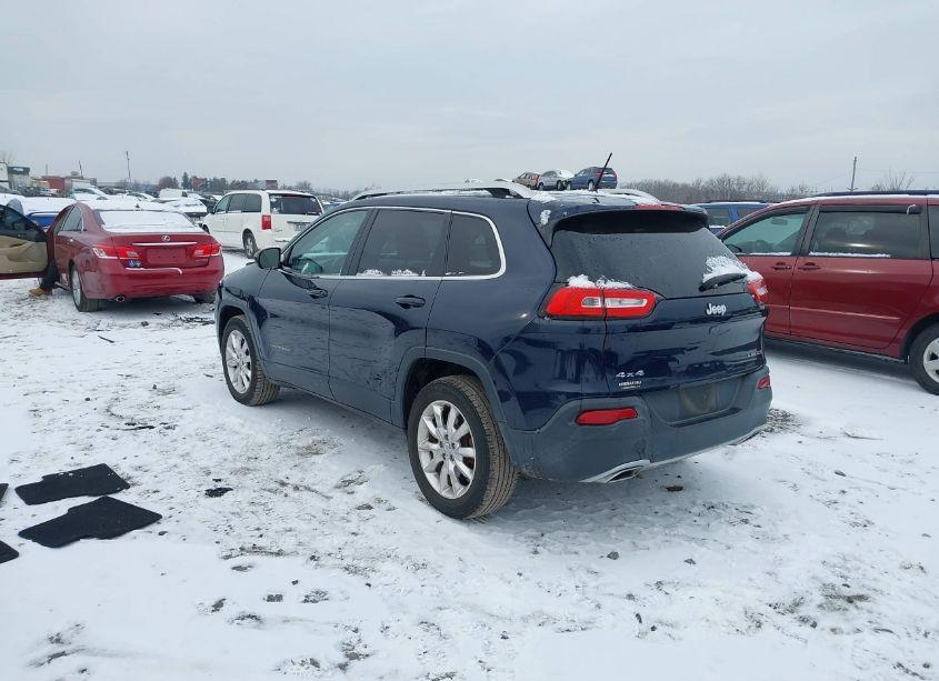 Photo 3 of 2015 Jeep Cherokee LIMITED (VIN 1C4PJMDS1FW665302)