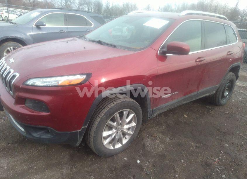 Photo 2 of 2016 Jeep Cherokee LIMITED (VIN 1C4PJMDS1GW180160)