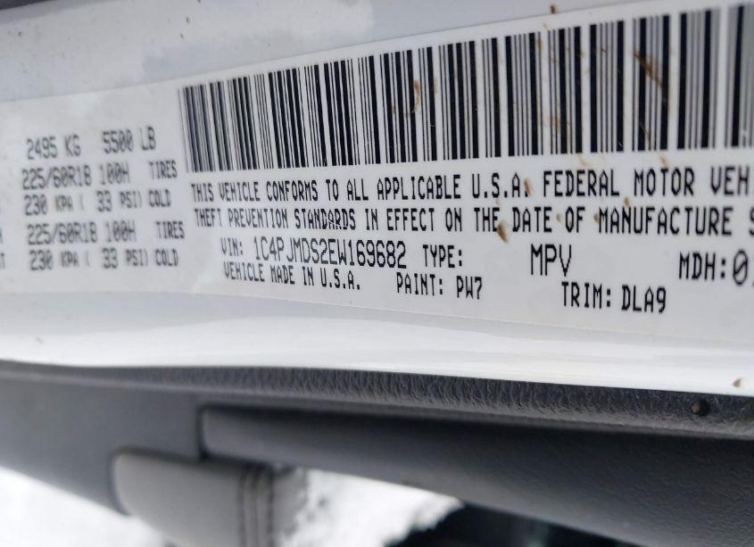 Photo 9 of 2014 Jeep Cherokee LIMITED (VIN 1C4PJMDS2EW169682)