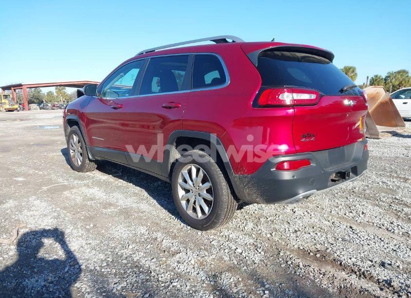 Photo 3 of 2015 Jeep Cherokee LIMITED (VIN 1C4PJMDS2FW523024)