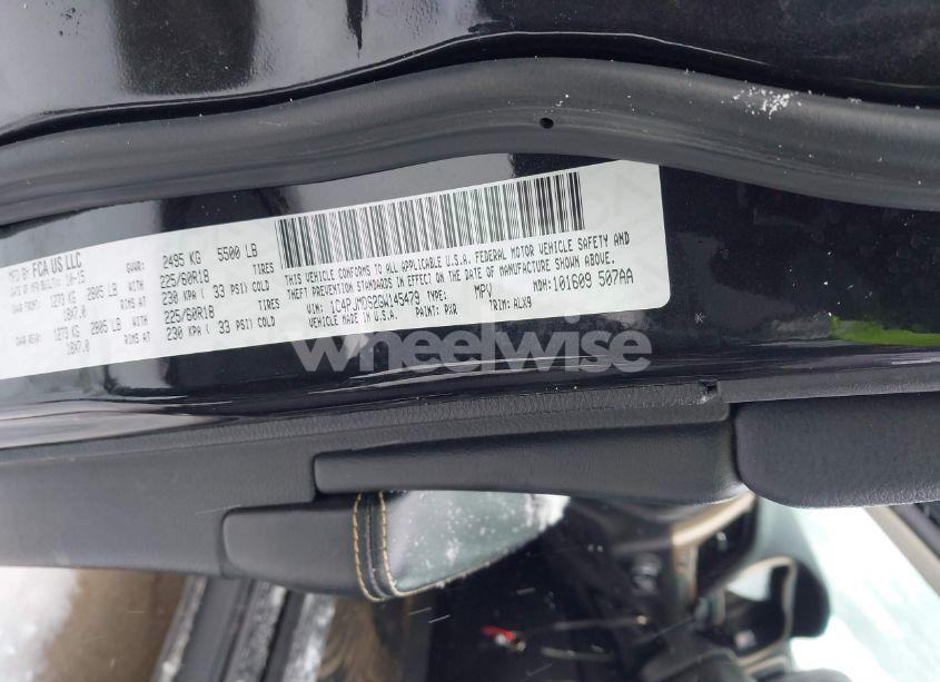 Photo 9 of 2016 Jeep Cherokee LIMITED (VIN 1C4PJMDS2GW145479)