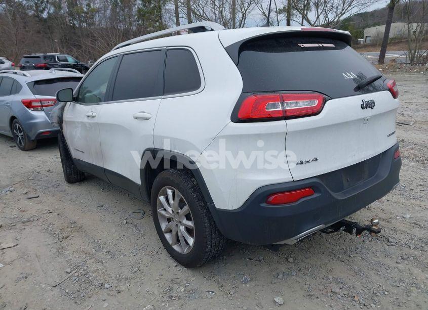 Photo 3 of 2016 Jeep Cherokee LIMITED (VIN 1C4PJMDS2GW210864)