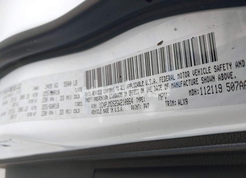 Photo 9 of 2016 Jeep Cherokee LIMITED (VIN 1C4PJMDS2GW210864)