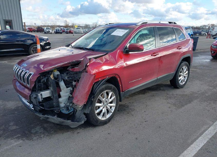 Photo 2 of 2014 Jeep Cherokee LIMITED (VIN 1C4PJMDS3EW211132)