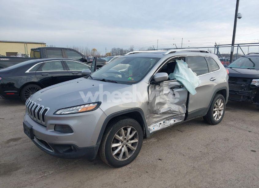 Photo 2 of 2014 Jeep Cherokee LIMITED (VIN 1C4PJMDS3EW250299)