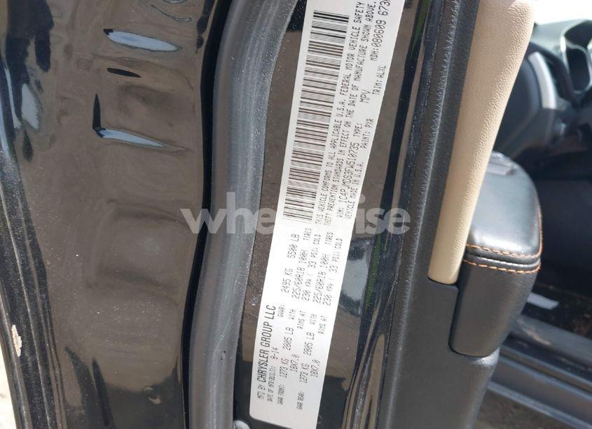 Photo 9 of 2015 Jeep Cherokee LIMITED (VIN 1C4PJMDS3FW510735)