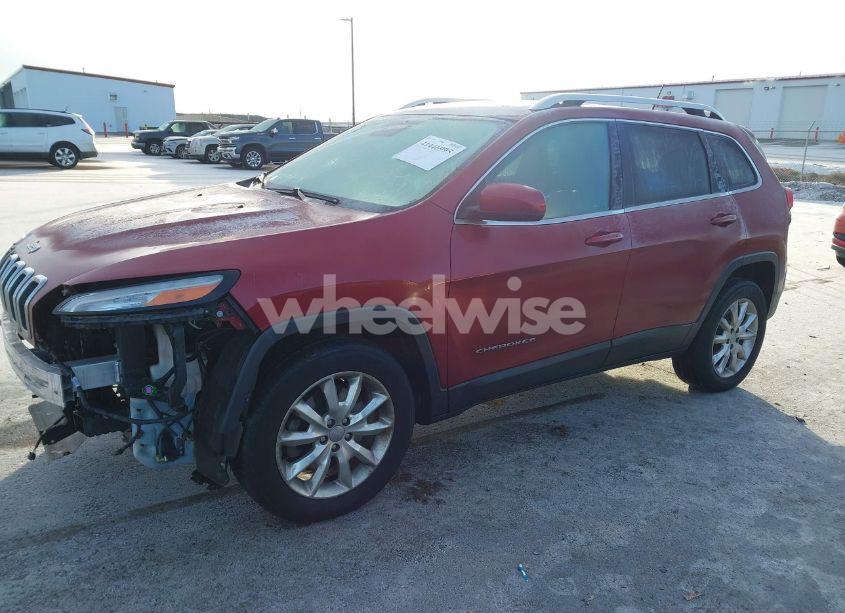 Photo 2 of 2015 Jeep Cherokee LIMITED (VIN 1C4PJMDS3FW623603)