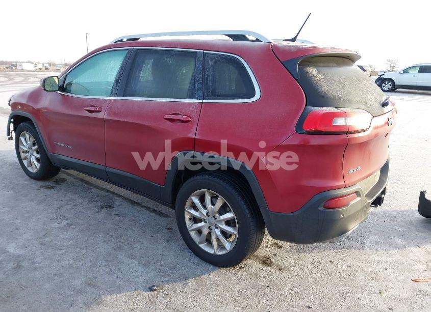 Photo 3 of 2015 Jeep Cherokee LIMITED (VIN 1C4PJMDS3FW623603)