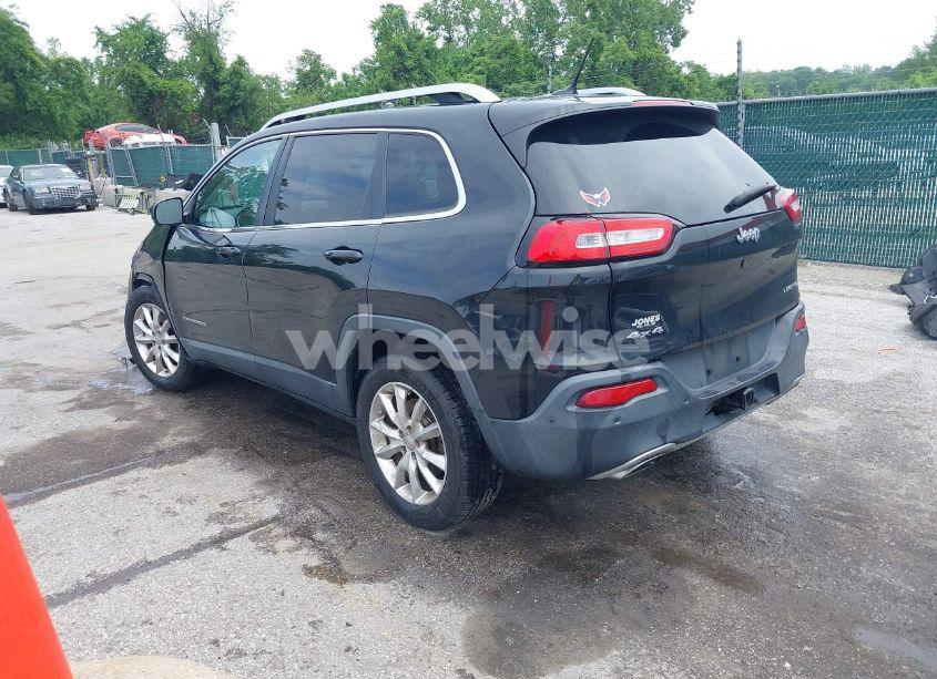 Photo 3 of 2015 Jeep Cherokee LIMITED (VIN 1C4PJMDS3FW753008)