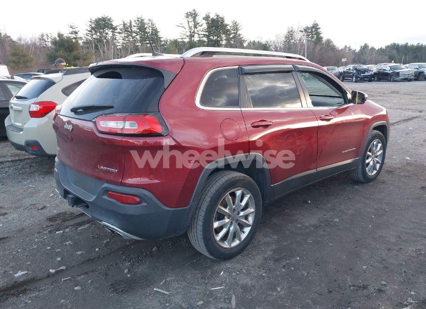 Photo 4 of 2016 Jeep Cherokee LIMITED (VIN 1C4PJMDS3GW105380)