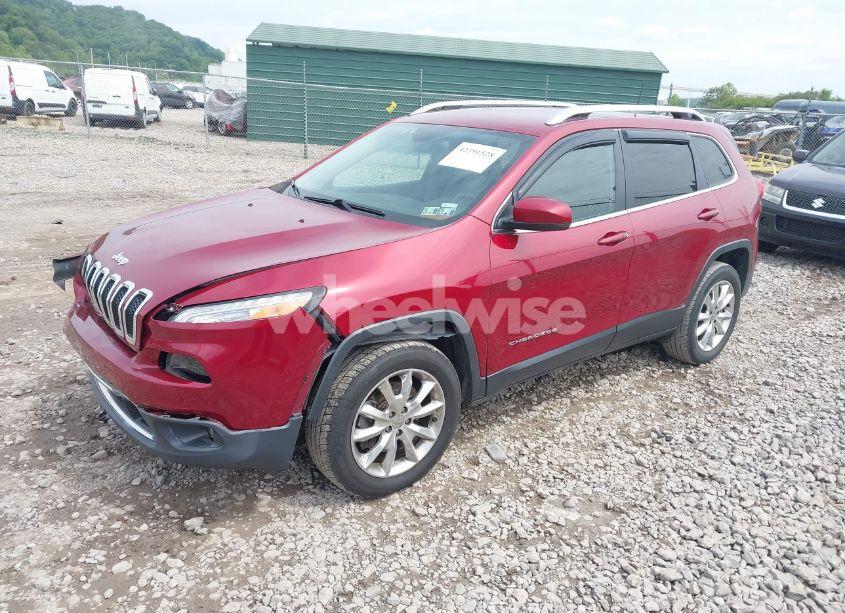 Photo 2 of 2017 Jeep Cherokee LIMITED 4X4 (VIN 1C4PJMDS3HW593716)