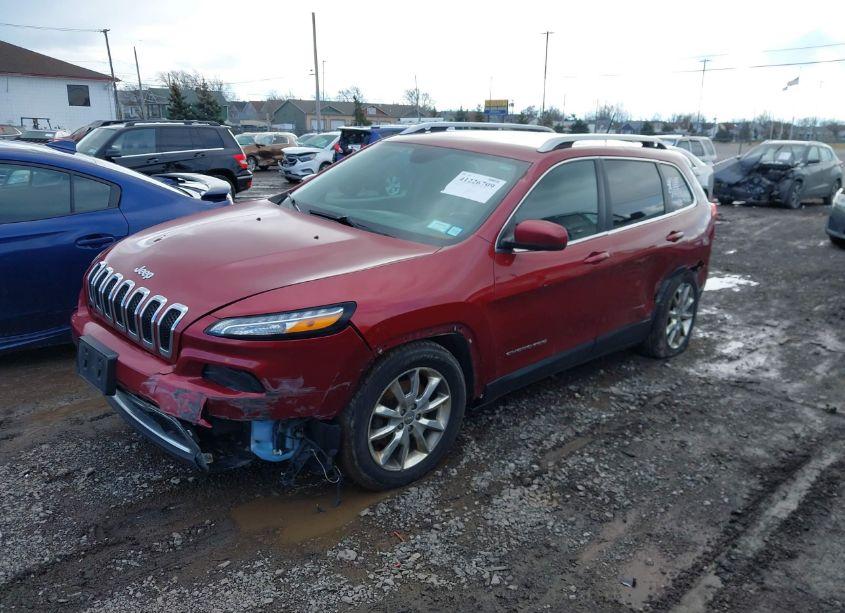 Photo 2 of 2014 Jeep Cherokee LIMITED (VIN 1C4PJMDS4EW129054)