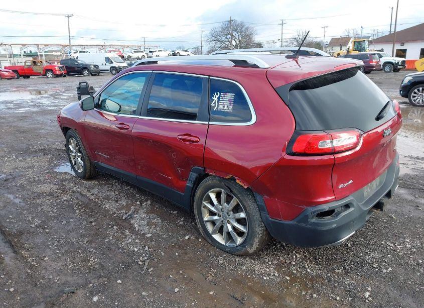 Photo 3 of 2014 Jeep Cherokee LIMITED (VIN 1C4PJMDS4EW129054)