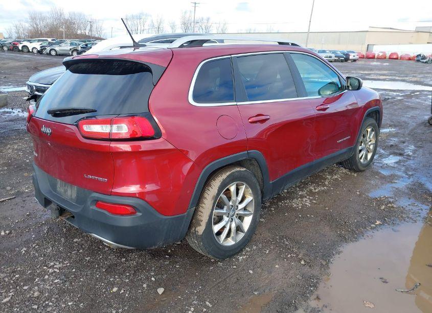 Photo 4 of 2014 Jeep Cherokee LIMITED (VIN 1C4PJMDS4EW129054)