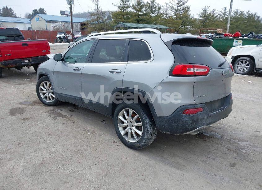 Photo 3 of 2014 Jeep Cherokee LIMITED (VIN 1C4PJMDS4EW141477)