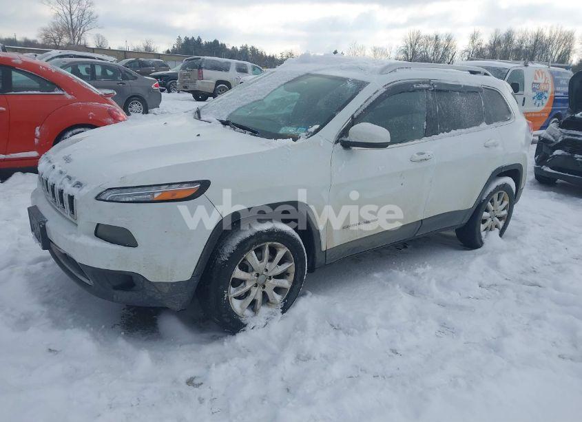 Photo 2 of 2014 Jeep Cherokee LIMITED (VIN 1C4PJMDS4EW156304)