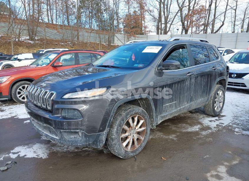 Photo 2 of 2014 Jeep Cherokee LIMITED (VIN 1C4PJMDS4EW236220)