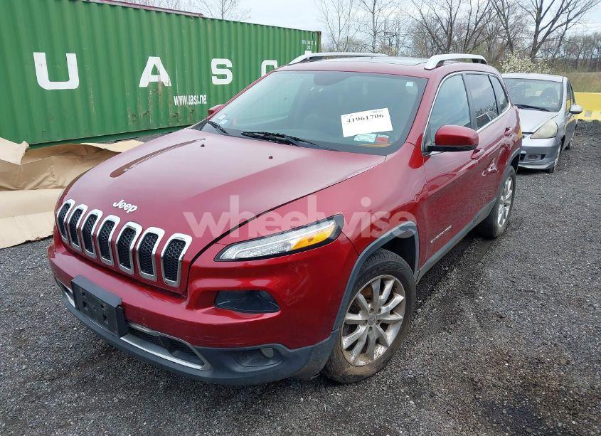 Photo 2 of 2015 Jeep Cherokee LIMITED (VIN 1C4PJMDS4FW544604)