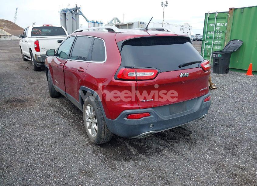 Photo 3 of 2015 Jeep Cherokee LIMITED (VIN 1C4PJMDS4FW544604)