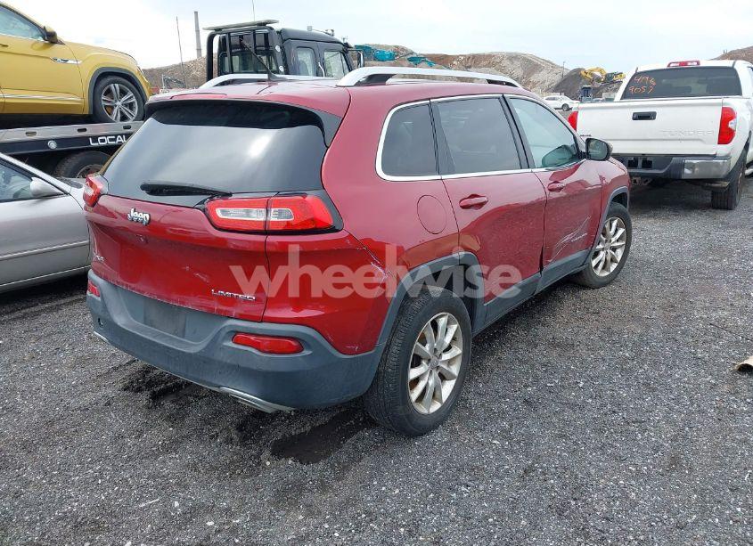 Photo 4 of 2015 Jeep Cherokee LIMITED (VIN 1C4PJMDS4FW544604)