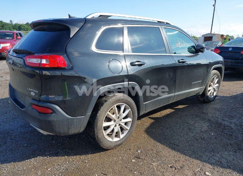 Photo 4 of 2015 Jeep Cherokee LIMITED (VIN 1C4PJMDS4FW576579)
