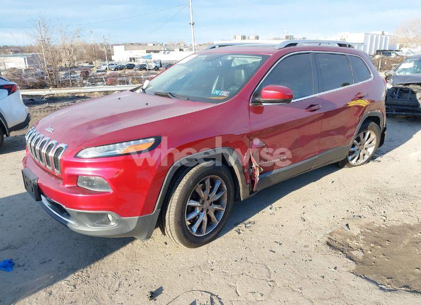Photo 2 of 2015 Jeep Cherokee LIMITED (VIN 1C4PJMDS4FW698648)