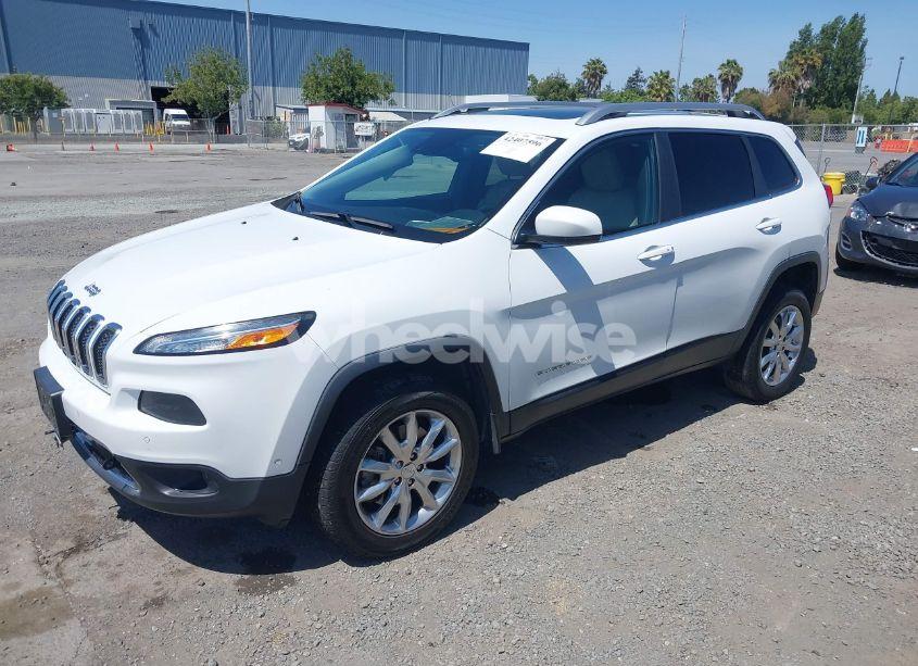 Photo 2 of 2015 Jeep Cherokee LIMITED (VIN 1C4PJMDS4FW729171)