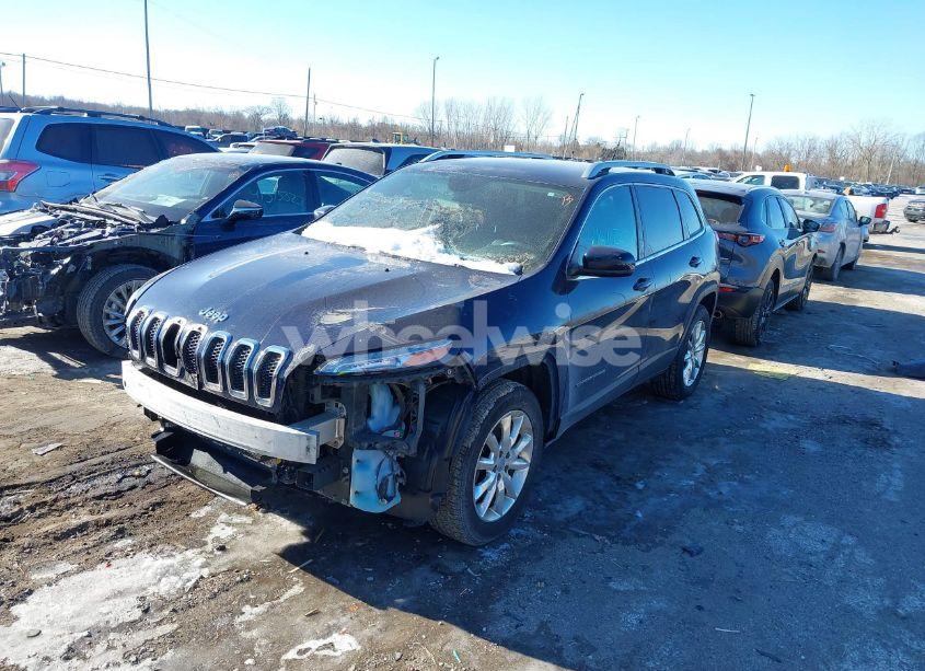 Photo 2 of 2015 Jeep Cherokee LIMITED (VIN 1C4PJMDS4FW735584)