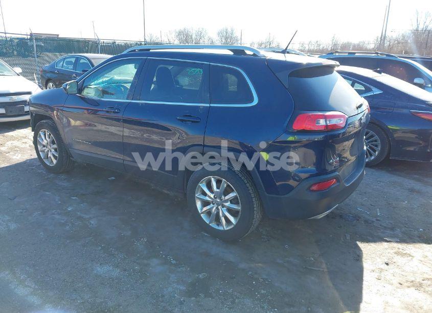 Photo 3 of 2015 Jeep Cherokee LIMITED (VIN 1C4PJMDS4FW735584)