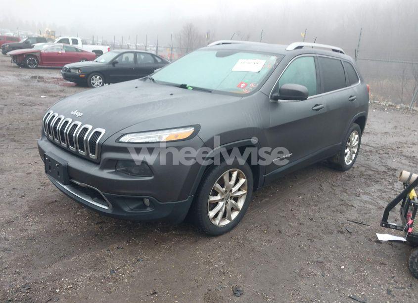 Photo 2 of 2015 Jeep Cherokee LIMITED (VIN 1C4PJMDS4FW735973)