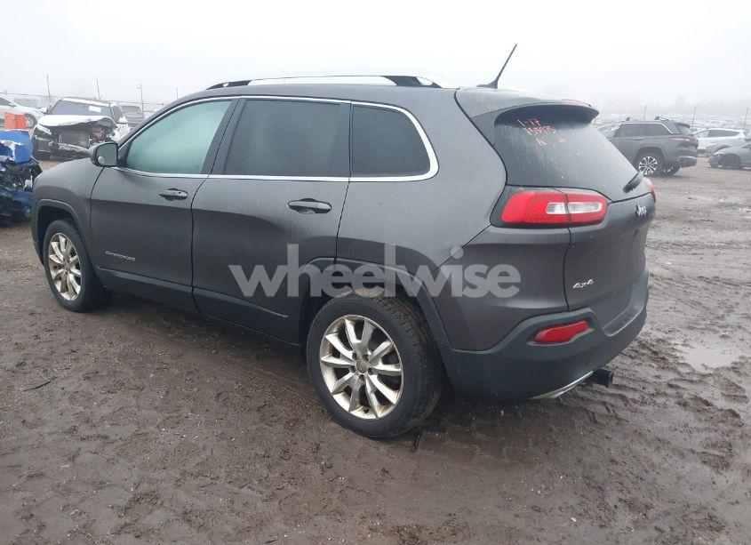 Photo 3 of 2015 Jeep Cherokee LIMITED (VIN 1C4PJMDS4FW735973)