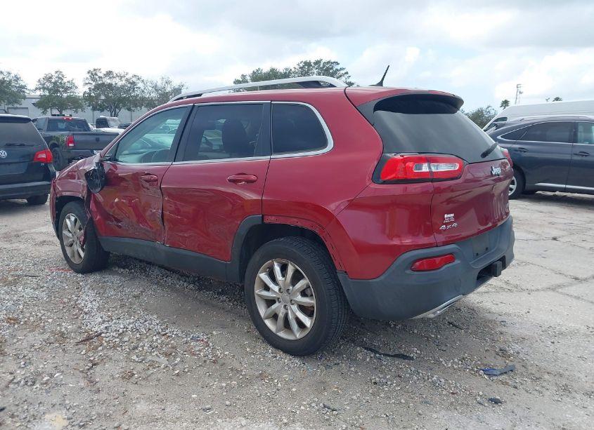 Photo 3 of 2015 Jeep Cherokee LIMITED (VIN 1C4PJMDS4FW762929)