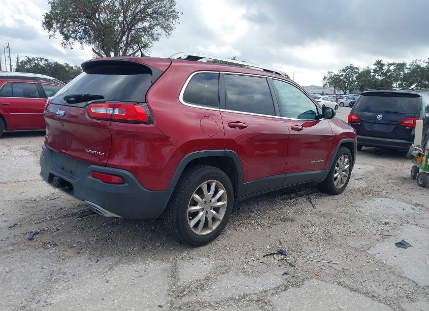 Photo 4 of 2015 Jeep Cherokee LIMITED (VIN 1C4PJMDS4FW762929)
