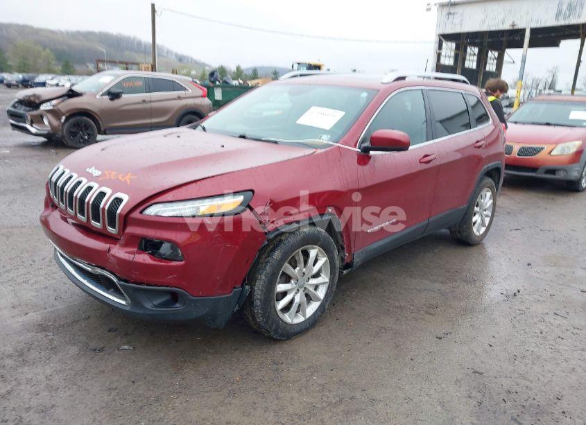 Photo 2 of 2016 Jeep Cherokee LIMITED (VIN 1C4PJMDS4GW105288)