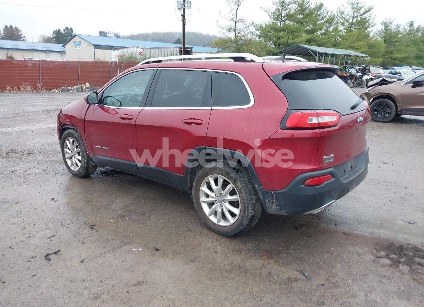 Photo 3 of 2016 Jeep Cherokee LIMITED (VIN 1C4PJMDS4GW105288)