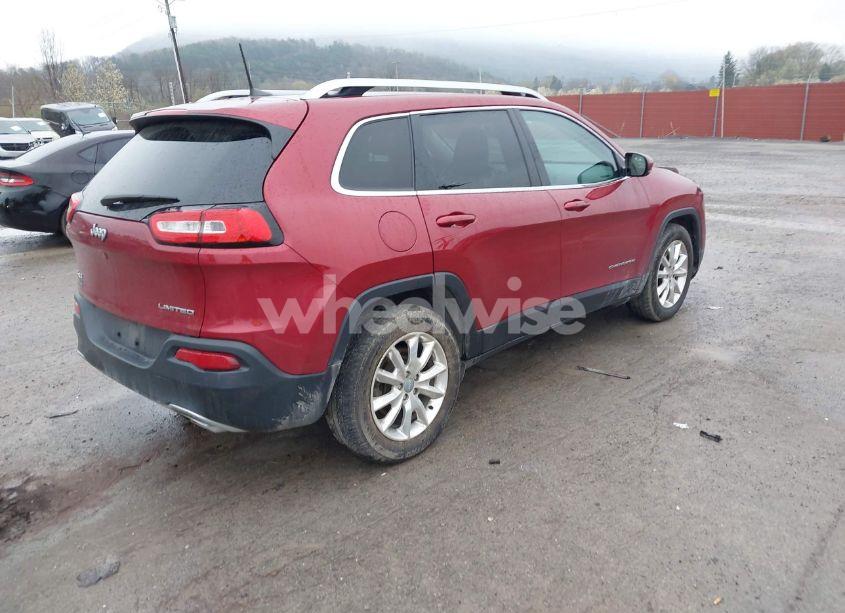 Photo 4 of 2016 Jeep Cherokee LIMITED (VIN 1C4PJMDS4GW105288)