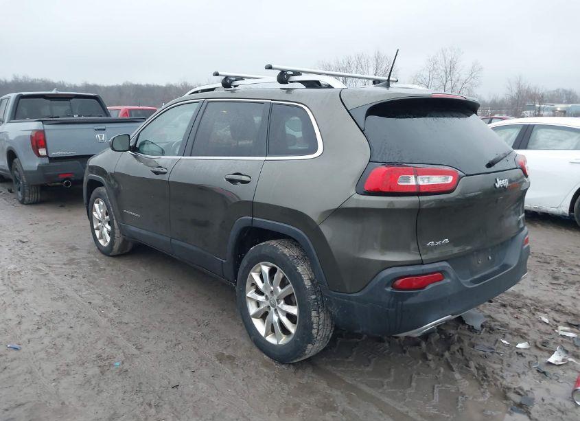 Photo 3 of 2016 Jeep Cherokee LIMITED (VIN 1C4PJMDS4GW152448)