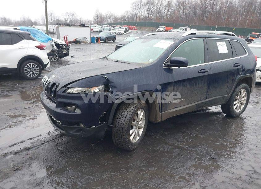 Photo 2 of 2016 Jeep Cherokee LIMITED (VIN 1C4PJMDS4GW181710)