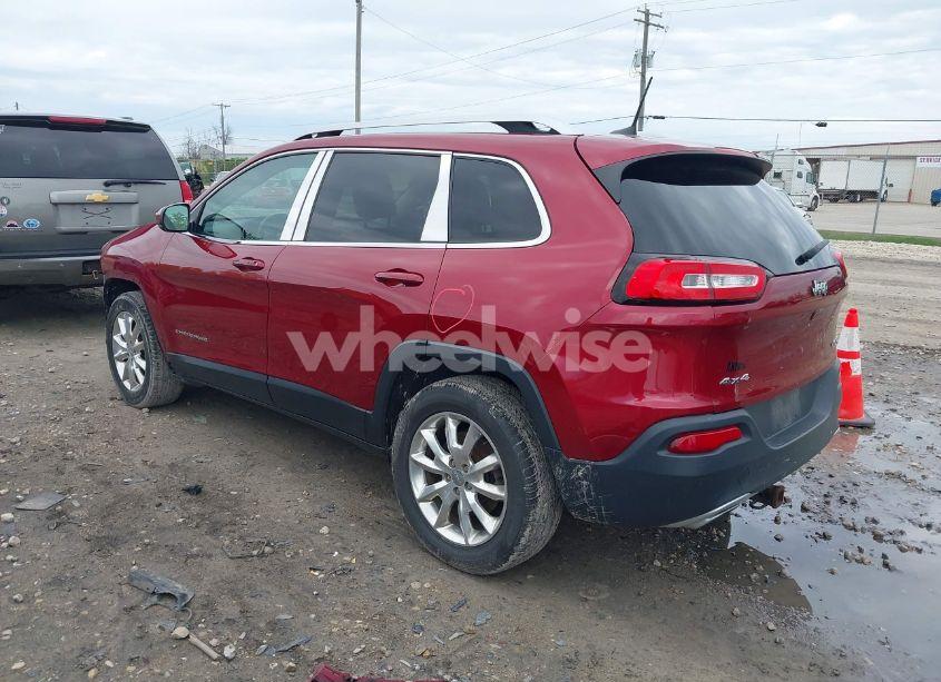Photo 3 of 2016 Jeep Cherokee LIMITED (VIN 1C4PJMDS4GW263260)