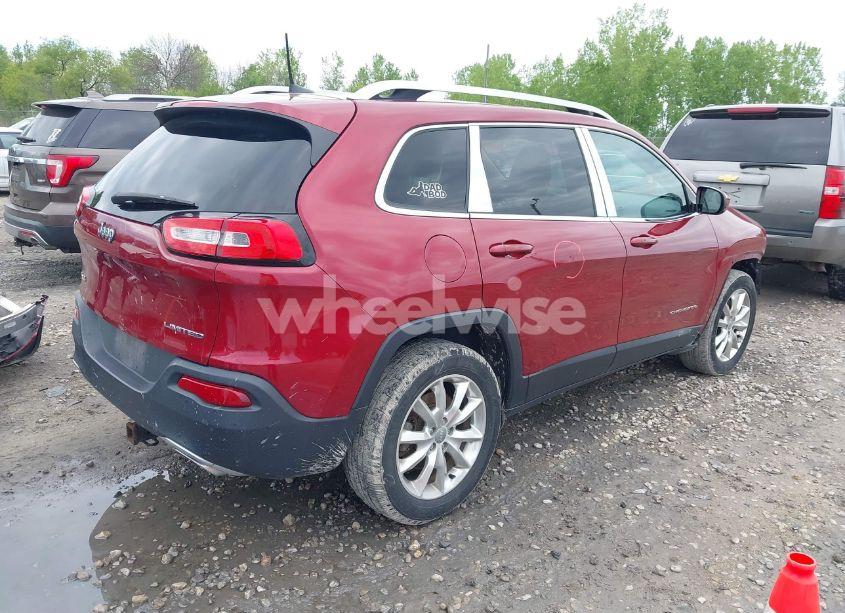 Photo 4 of 2016 Jeep Cherokee LIMITED (VIN 1C4PJMDS4GW263260)