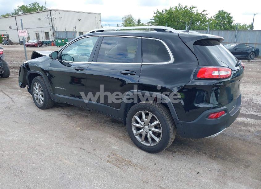 Photo 3 of 2017 Jeep Cherokee LIMITED 4X4 (VIN 1C4PJMDS4HD223760)