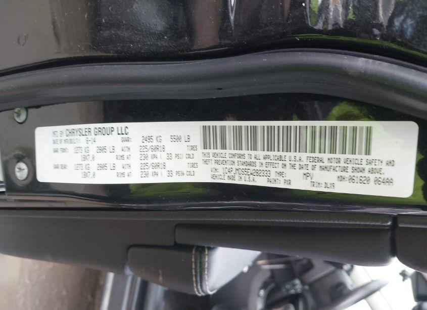 Photo 9 of 2014 Jeep Cherokee LIMITED (VIN 1C4PJMDS5EW282333)