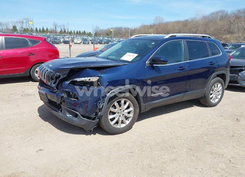 Photo 2 of 2015 Jeep Cherokee LIMITED (VIN 1C4PJMDS5FW649720)